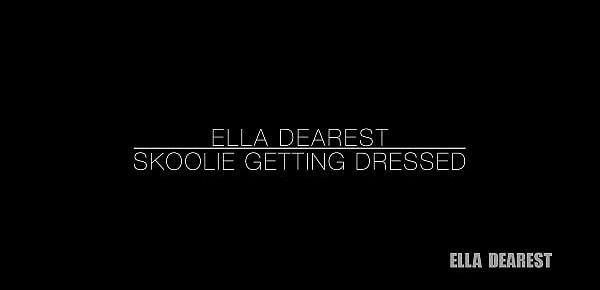  Ella dearest getting dressed into uniform